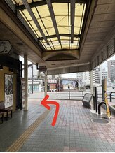 癒し～ぷ 明石駅前店/【道案内】8.明石銀座通り終了