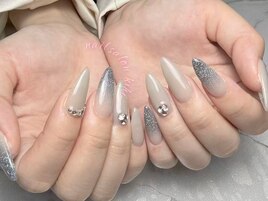 キラキラ/グラデーションネイル