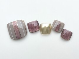マグネット　ストライプ　ミラー