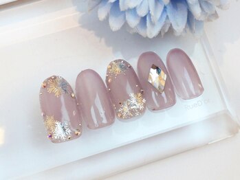 ツメトトノウ/冬・結晶ネイル