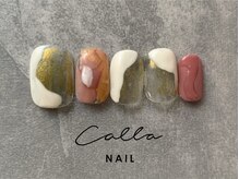 カラネイル 南森町店(calla nail)/メタリックゴールド