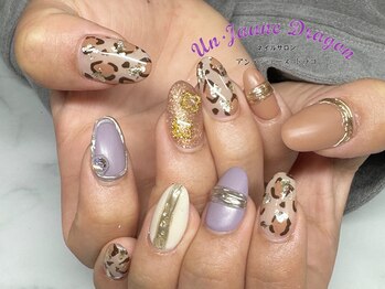 アン ジョーヌドラゴ/【自爪ネイル】秋ネイル