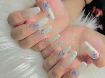 ヘブン ネイル 鶯谷(HEAVEN Nail)/バタフライグリッター