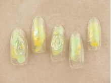 爪屋/モコモコニュアンスネイル