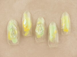 モコモコニュアンスネイル