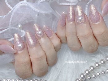 エンエンスタイル(enenstyle)の写真/【爪に優しい削らないパラジェル使用】季節/流行り/カラー/配置変更◎爪に優しいから初めての方にも◎