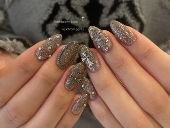 Flash lame and silver parts