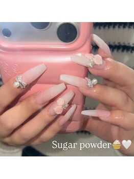 ネイルアンドアイラッシュヴィーナ ゆめタウン廿日市店 (Nail&EyeLash Vina)の写真/<パラジェル使用☆ブライダルにネイルにも◎>自然な自爪風フォルム&モチの良さが人気!深爪の方は自爪補強に