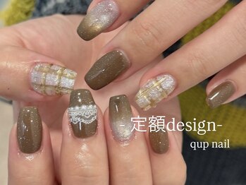 クプ アイラッシュプラス(qup)の写真/定額Autumncollectionで旬を楽しむ♪トレンドデザイン多数!秋もドット.レース.リボンで大人可愛い指先へ◎