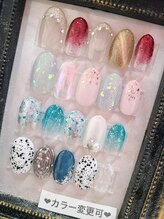 ネイルックバイナチュレルーム(Nailook by Nature Room)/Kaori☆Asamiキャンペーンネイル