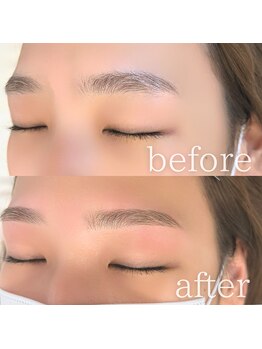 フィックスラッシュ 沖縄店(fix lash)/骨格に合わせアイブロウワックス