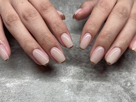 先端ミラーネイル