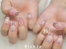 流行りキティちゃんネイル