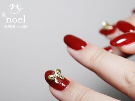 ボルドー×リボンパーツ