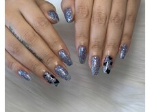 ビアンカ 美浜店(Bianca)/ハートグリッターネイル