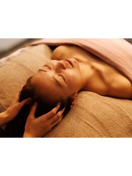 ヘッドスパで癒されたい