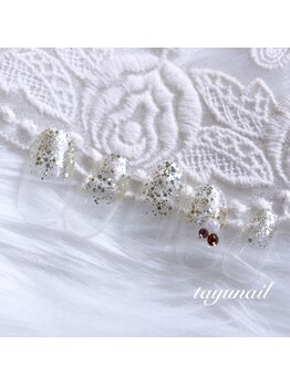 たゆ ネイル(たゆnail)/パラジェルキラキラネイル＊