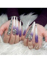アミュレット(AMULET)/ラメグラデーションネイル