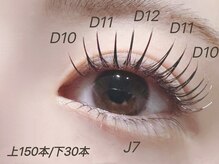 エミーアイラッシュ 大通店(Emii Eyelash)/フラットラッシュ上下180本