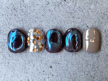 カーティシーネイルズ(curtisii NAILS)/6月★定額8000円コース(オフ別)