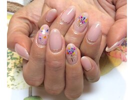 ～花束ネイル～