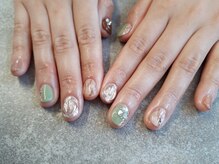 パステル(PASTEL)/ニュアンスショートネイル