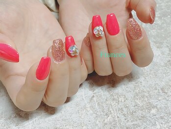 3Dスワロ×2色使い