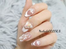 ネイルサロン カラーエイト(Nailsalon COLOR.8)の雰囲気（ハートマグネット・ちゅるんネイルなど今話題のネイルをご提供!!）