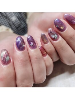 ネイルプラスユウ(NAIL+U)/バカラネイル