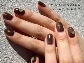 ☆秋ネイル 7700円 1017b