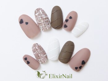 エリクサーネイル 新橋(Elixir Nail)/定額a シンプル/クーポン使用