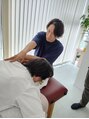 ボディケアサロン グッド 凝り固まった部位をピンポイントでほぐしていきます。