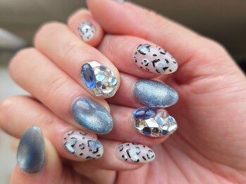 ネイルフロンティア 吉祥寺(NAIL FRONTIER)/Fマグネットヒョウ柄11980円