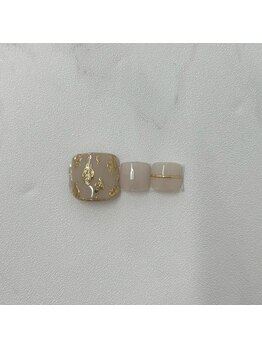 ナナズネイル 魚町店(NANA’sNail)/9月 フット定額デザイン