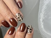 ネイル モア 岐阜駅店(nail mor.)/レオパード