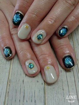 ウォーターワールド 大和店(WATER WORLD)/天然石ネイル