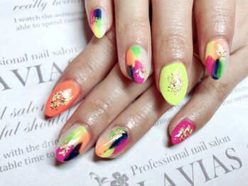 ラヴィアスプラス(LAVIAS+)/【ジェル】10本アートし放題