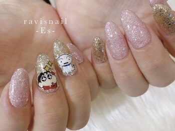 キャラクターネイル