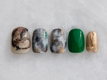 ルフトエーデ(LUFT Ode)/【Art 8】Green×モノトーン