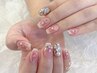 ★人気NO 1【自爪】ネイルアート8本+ワンカラー(マグネット含む) 8400円★