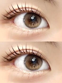 ニル 江坂店(Nil)の写真/【持続力No.1★】逆まつ毛改善◎まつ毛パーマで大きな目元を演出!メイク時短/くるんとした仕上がりに♪