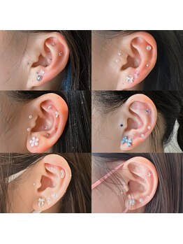 クイーン アンド プリンセス(Queen&Princess)/大人気の耳つぼジュエリー