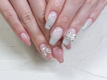 ケーズネイル製作所/アシンメトリーネイル