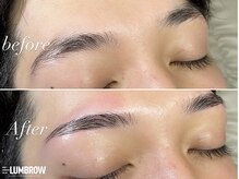 ルムブロウ 刈谷店(LUMBROW)/アイブロウWAX+パーマ