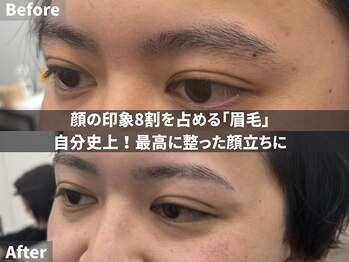 眉毛の王様 梅田店/人気デザイン[眉毛/眉毛サロン]