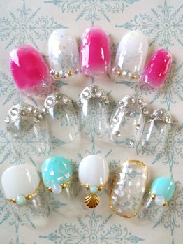 アフロディーテ(Aphrodite)/春夏ネイル☆