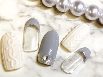 ココカラ(cocokara)/ニットネイル