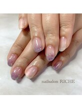 リッシュ(RICHE)/紫陽花カラーネイル！