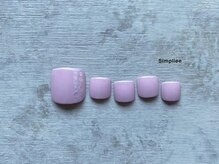 シンプリー ネイルアンドアイラッシュ 祖師谷大蔵店(Simpliee Nail&Eyelash)/ワンカラーホロネイル