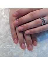リッシュ ドゥ(RICHE deux)/自爪風グラデーションネイル